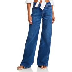 Re/Done 70s Ultra High Rise Wide-Leg Jeans - Monterey Faded