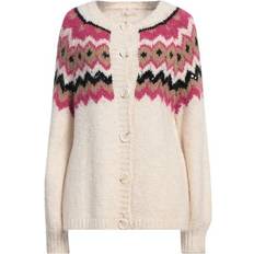 Multicoloured Cardigans Liu Jo Woman Cardigan - Beige/Wool