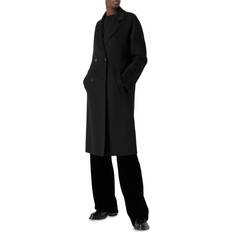 Coats Emporio Armani Casentino Wool Cashmere Double-Breasted Coat