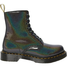 49 ½ Bottines en Dentelle Dr. Martens Vegan 1460 Pascal Lace Up Boots - Gunmetal