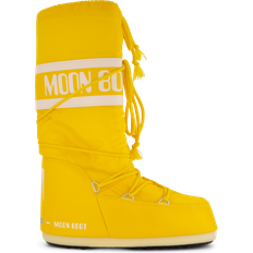 Dame - Gule Høye støvler Moon Boot Icon Nylon Boots - Yellow