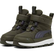 Puma Evolve Puretex AC+ Baby-Winterstiefel - Dark Olive/Galactic Gray/Puma White