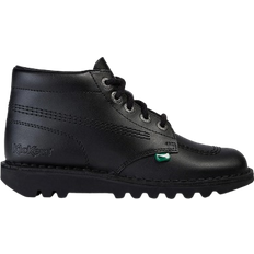 Youth Kick Hi Leather - Black