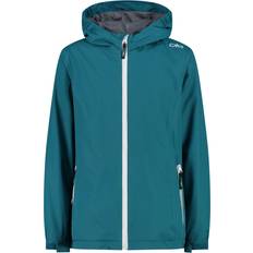 Abnehmbare Kapuze Regenjacken CMP Rain Hoodie Jacket - Tuerkis