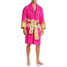 Solid Colors Sleepwear Versace I Heart Baroque Bath Robe - Fuschia