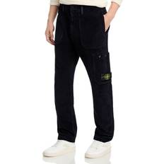 Stone Island Corduroy 800 Trousers - Navy Blue
