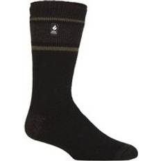 Heat Holders Mens Original Fraser Cuff Socks - Black/Charcoal
