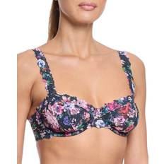 Leopard Underwear Hanky Panky Signature Lace Balconette Bra - Dark Peony