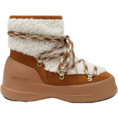 Moon Boot Luna Shearling Boots - Brown