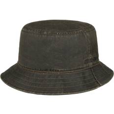 Stetson Bruna Hattar Stetson Bucket Hat with Earflaps Cotton Polyester - Brown