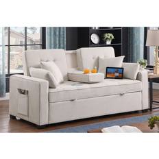 Lilola Home Cody II Beige Sofa 69.5" 2 Seater