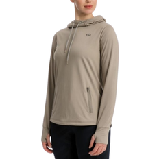 Reflectors Sweaters Horseware Ladies Technical Fleece Hoodie - Misty Grey