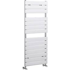 Chrome - Hydronic Central Heating Heated Towel Rails Hudson Reed Piazza (HL335) Chrome, White