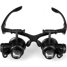 Magnifying glasses with Double LED