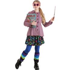 Deluxe Harry Potter Luna Lovegood Costume Black Purple Blue