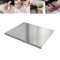 Steel Chopping Boards Zeuxo Stainless Steel Cutting with Edge Chopping Board