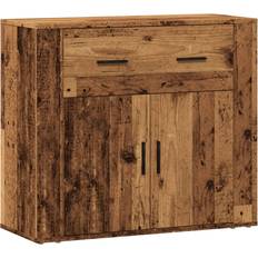 vidaXL 857075 Antique Wood Skænk 80x70cm