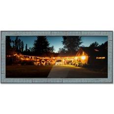 Interior Details CountryArtHouse Rustic Sky Blue Solid Wood Picture 20x8 Frame Photo Frame