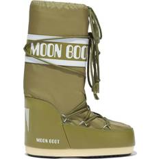 Grün - Schnürung Hohe Stiefel Moon Boot Icon Nylon Boots - Khaki