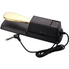 Hellery Keyboard Sustain Pedal Damper Foot Pedal Durable Anti Slip Bottom Electric Piano Sustain Foot Pedal for Repairing