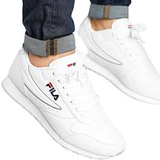 Fila Orbit Low Sneakers - White/Sea Moss