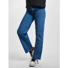 Levi's Jeans Ribcage Straight Ankle Jeans - Blå