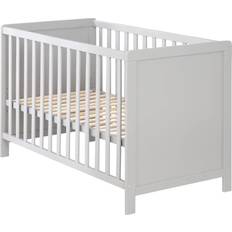 Roba Lit Bébé 2 En 1 Indépendant Taupe Gris