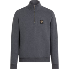 Belstaff Quarter Zip Sweatshirt - Charcoal Heather