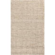 Huntington Handwoven Jute Area Rug 9 x 12 Gray, Beige