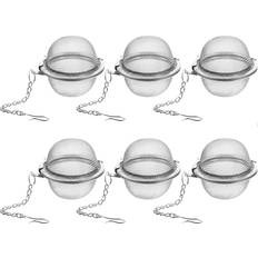 Tea Strainers Zeuxo Ball-shaped Set of 6 Tea Strainer