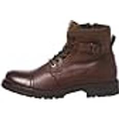 Jack & Jones Botas de Encaje Jack & Jones Jfwdexter Schnürboots Dunkelbraun