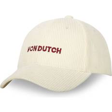 Von Dutch Velvet Baseball Cap - Weiß