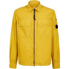 C.P. Company Herr Jackor C.P. Company Vindjacka Med Logotyp Gul Windbreaker