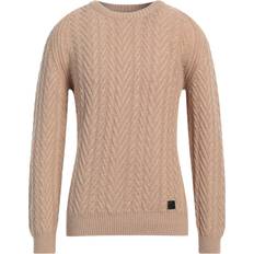 Cashmere - Men Sweaters Dunhill Man Sweater - Camel/Beige