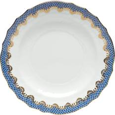 Herend Fishscale Salad Plate Blue Dish