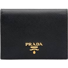 Prada Small Saffiano Leather Wallet - Black