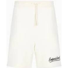 Emporio Armani White Trousers & Shorts Emporio Armani Vanilla Ice Bermuda Shorts - White