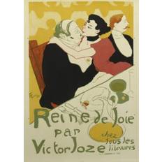 Posters Queen of Joy by Victor Joze Henri De Toulouse-Lautrec 24 x 36 Poster