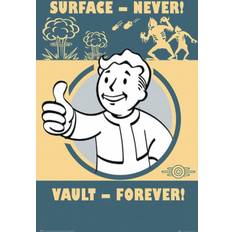 FSC (The Forest Stewardship Council) Posters GB Eye Fallout 4 Surface Never Vault Forever Print Poster