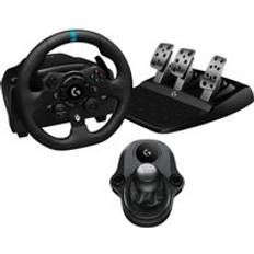 Logitech G923 Racing Wheel, Pedals & Driving Force Shifter Xbox & PC, Black