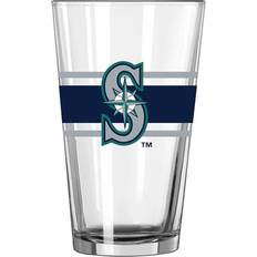 Kitchen Accessories Logo Brands Seattle Mariners 16oz Stripe Pint Beer Glass 16fl oz