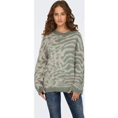 Gebreide trui - Wit Truien Only Onlwild Knitted Pullover