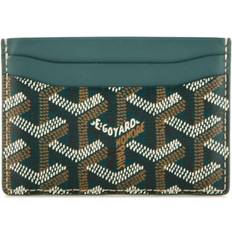 Green Card Cases Pre-Owned Goyard Saint Sulpice Card Holder - Green