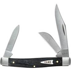 Handverktyg Case Cutlery Stockman Black Micarta Fickkniv