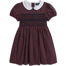 Dresses Polo Ralph Lauren Plaid Smocked Cotton Dress - Multi