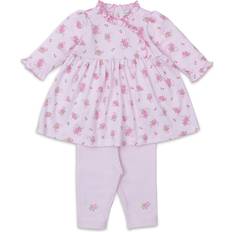 Cotton Other Sets Kissy Kissy Pima Cotton Dress Set - Pink