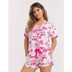 Cyberjammies Palm Prt Short Pyjama Set - White Mix