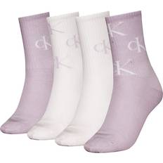 Calvin Klein Lilla Strømper Calvin Klein Crew Socks Gift Set - Purple