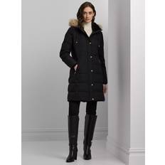 Lauren Ralph Lauren Hooded Puffer Coat - Black