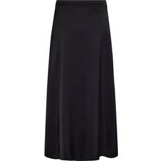 Co'Couture AdnaCC Sateen Skirt - Black